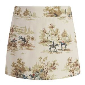 Hill House Equestrian Toile Tatiana Skirt